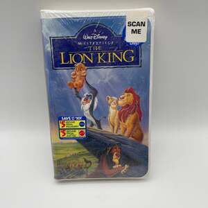 Walt Disney Masterpiece Collection The Lion King VHS 1995 Sealed Original Releas